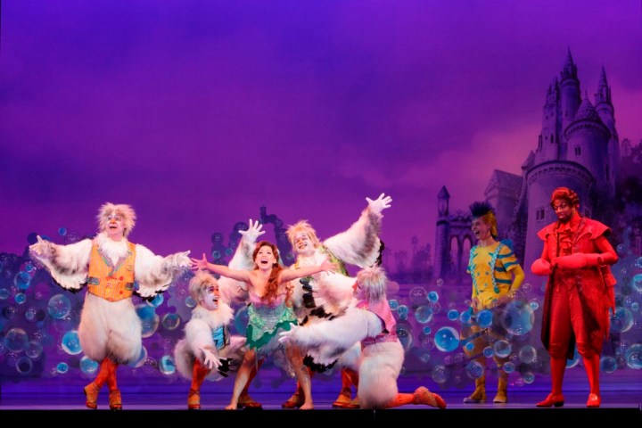 01_Cast of Disney's THE LITTLE MERMAID. Photo by Mark &amp; Tracy Photography.