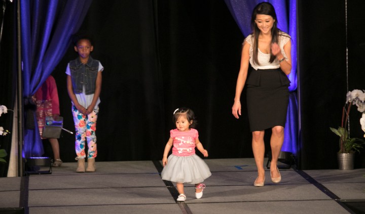 little toddler and mom