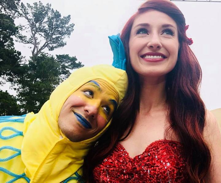 ariel and flounder