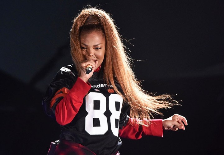 Janet Jackson on stage at the 2018 Outside Lands Music and Arts Festival