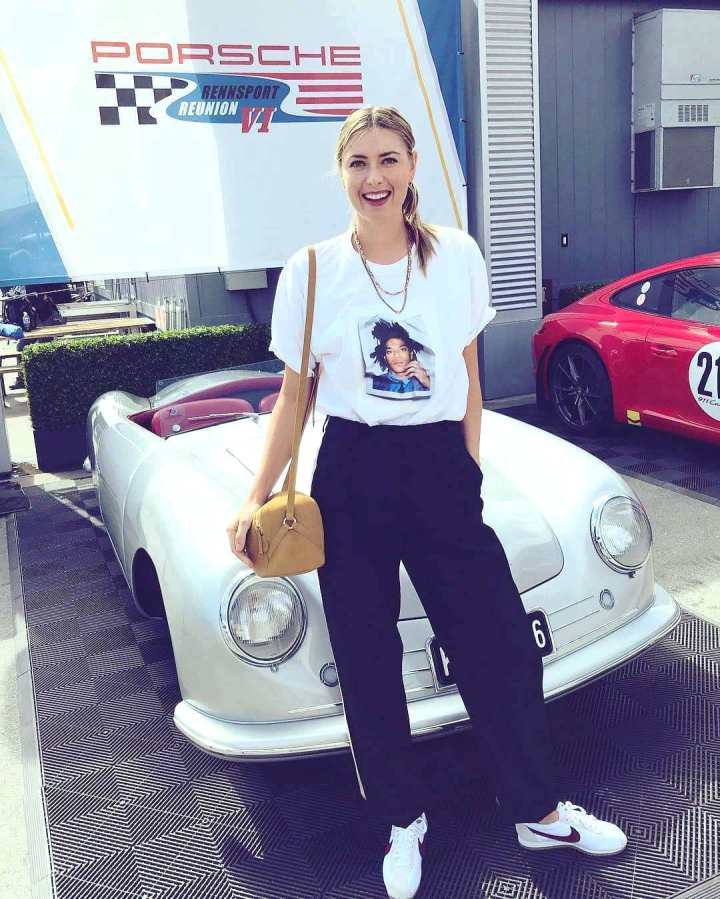 Porsche Reunion Monterey - 8 Maria Sharapova