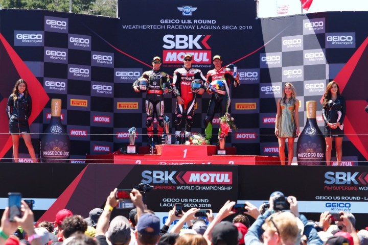 09_WorldSBK_2019_USA_WorldSBK_Sunday_Race_2_Podium